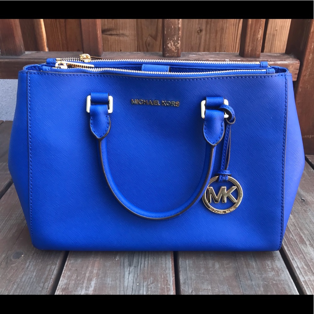 Michael Kors Handbag -Gorgeous Electric Blue Color